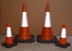 Road Cones in various forms and sizes